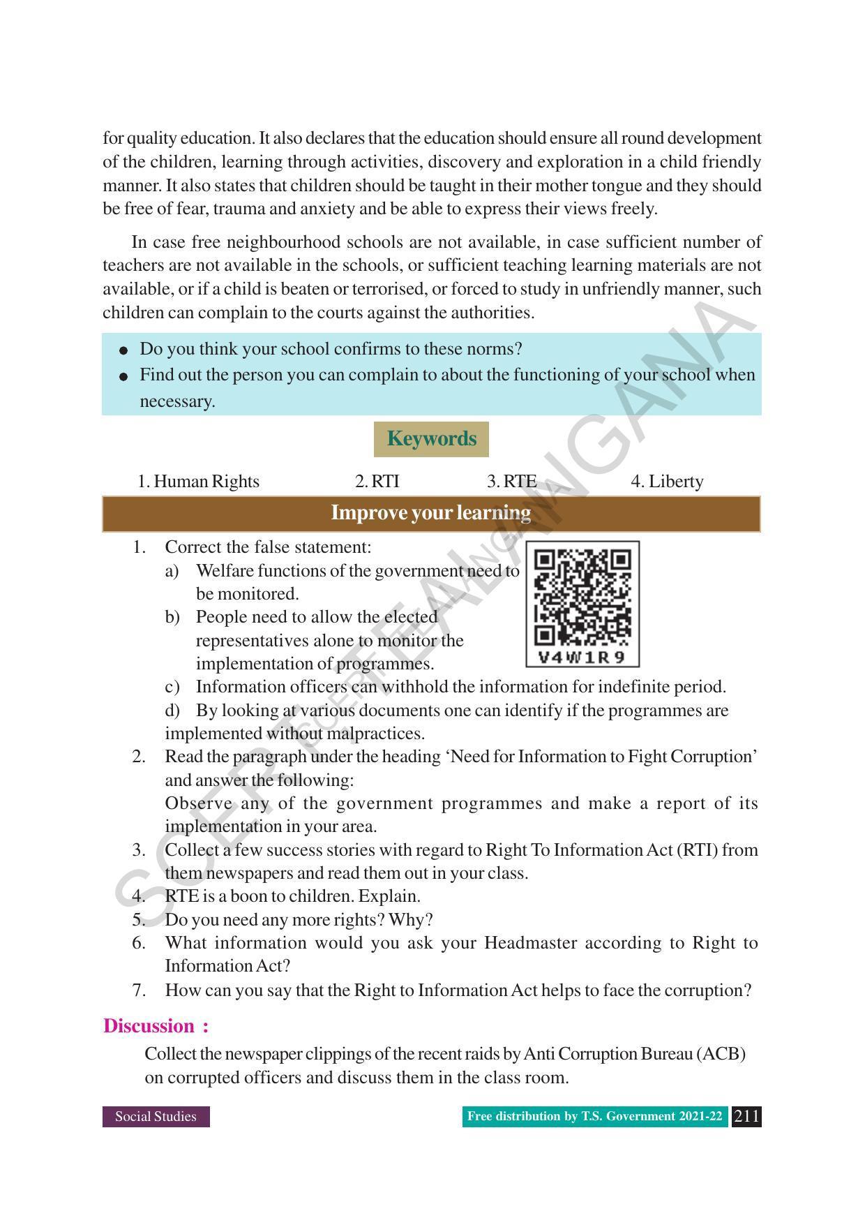 TS SCERT Class 8 Social Science (English Medium) Text Book - Page 103