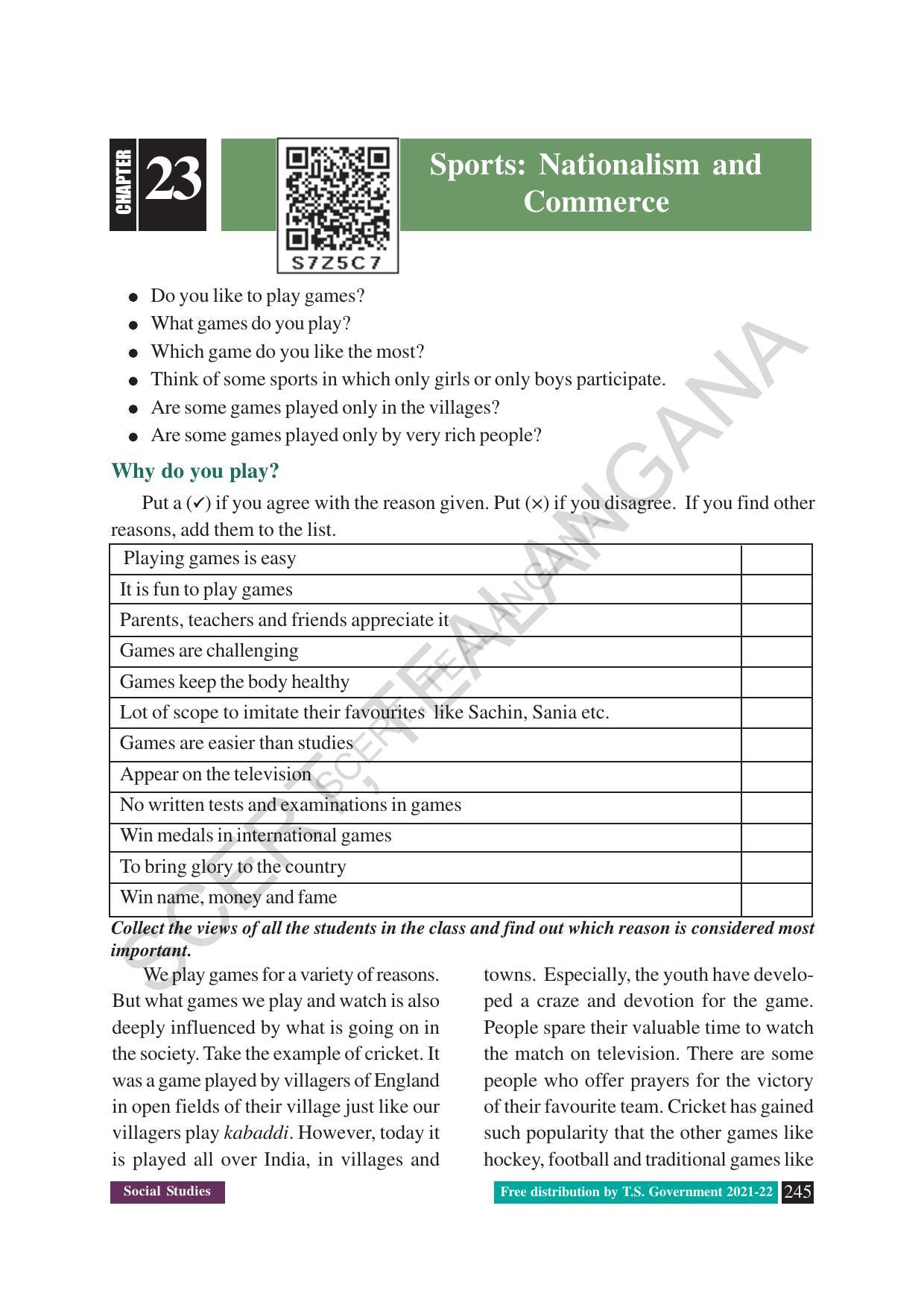 TS SCERT Class 8 Social Science (English Medium) Text Book - Page 137