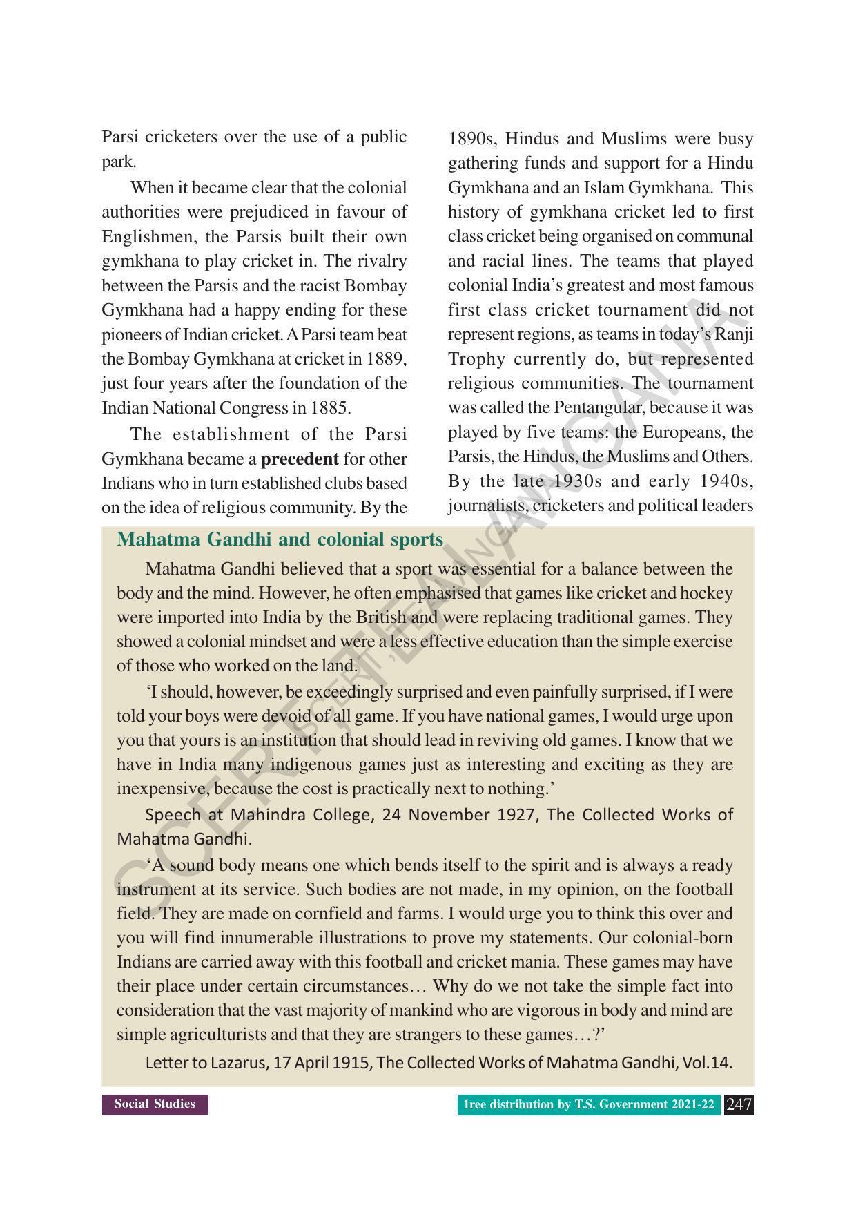 TS SCERT Class 8 Social Science (English Medium) Text Book - Page 139