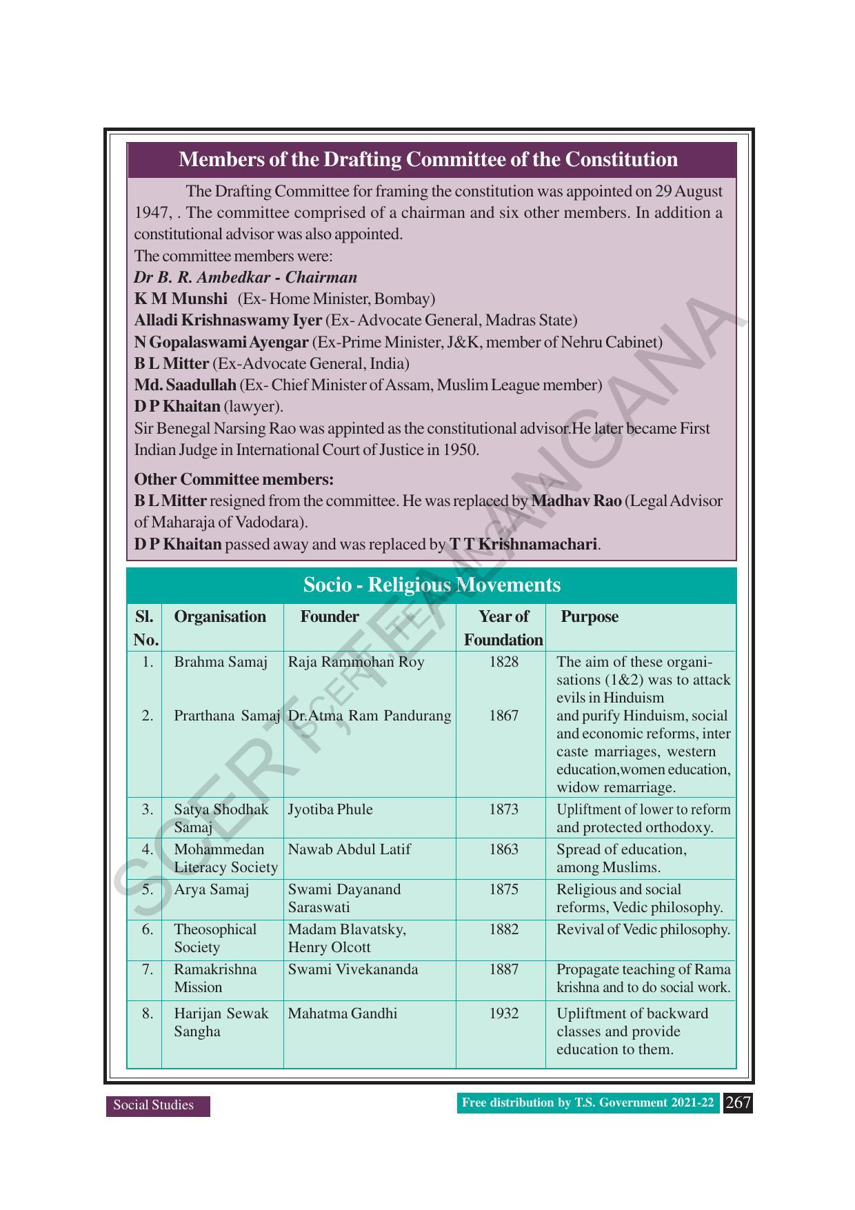 TS SCERT Class 8 Social Science (English Medium) Text Book - Page 159