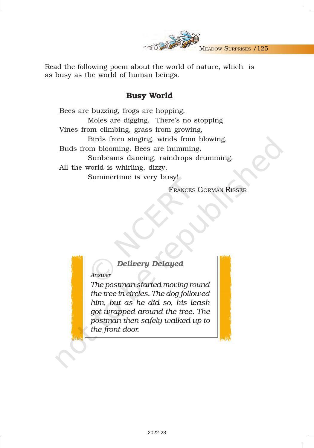 NCERT Book for Class 7 English (Honeycomb): Chapter 8-Fire Friend and Foe - Page 15