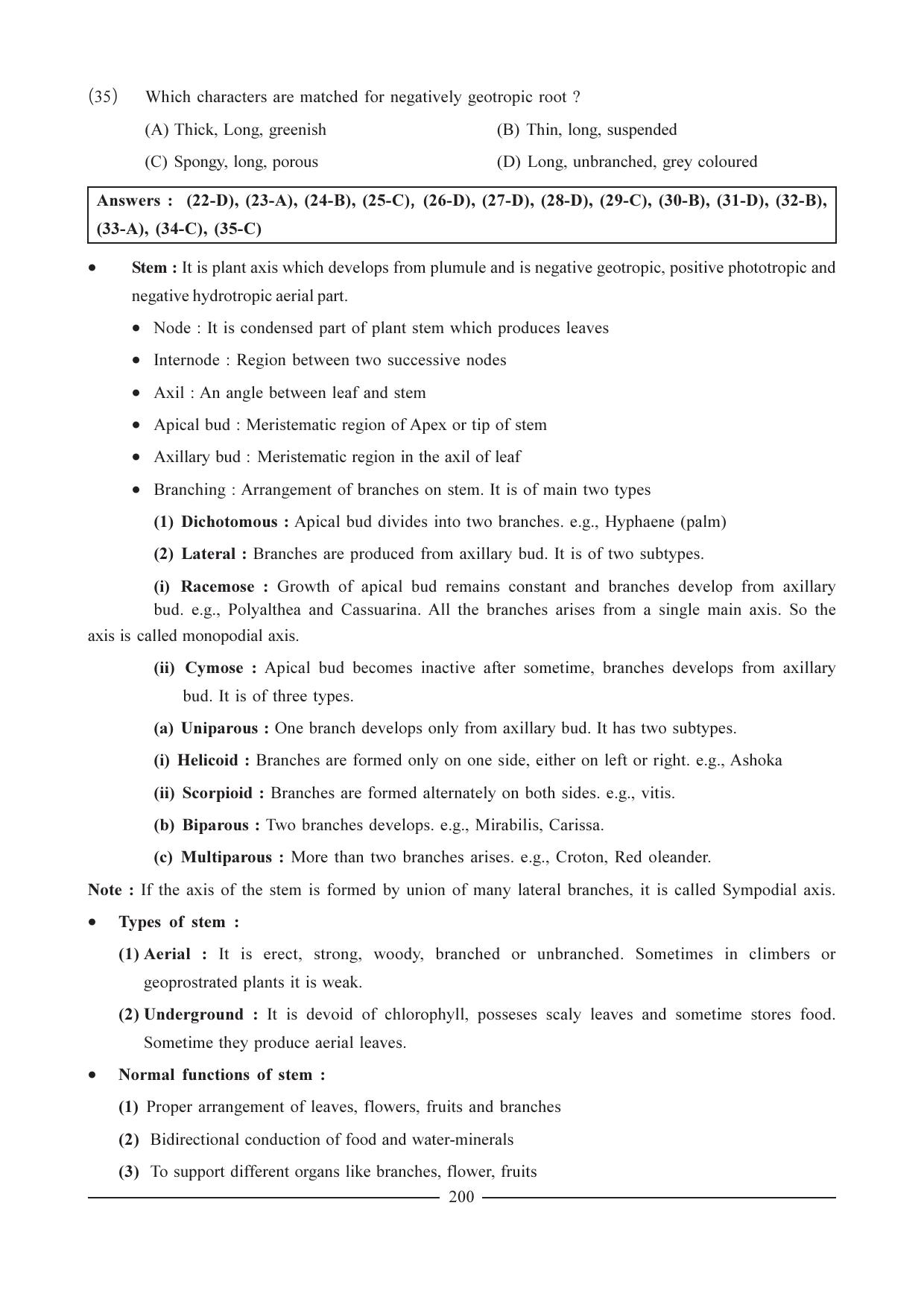 GSEB HSC Biology Question Paper (English Medium)- Chapter 12 - Page 6
