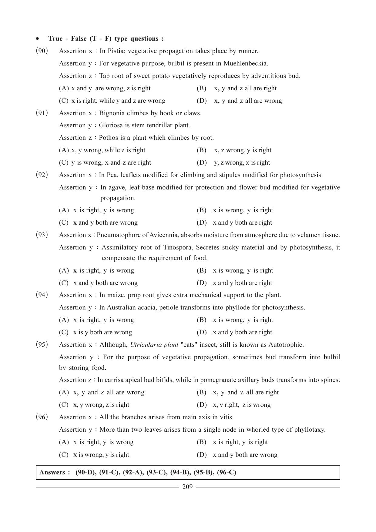 GSEB HSC Biology Question Paper (English Medium)- Chapter 12 - Page 15