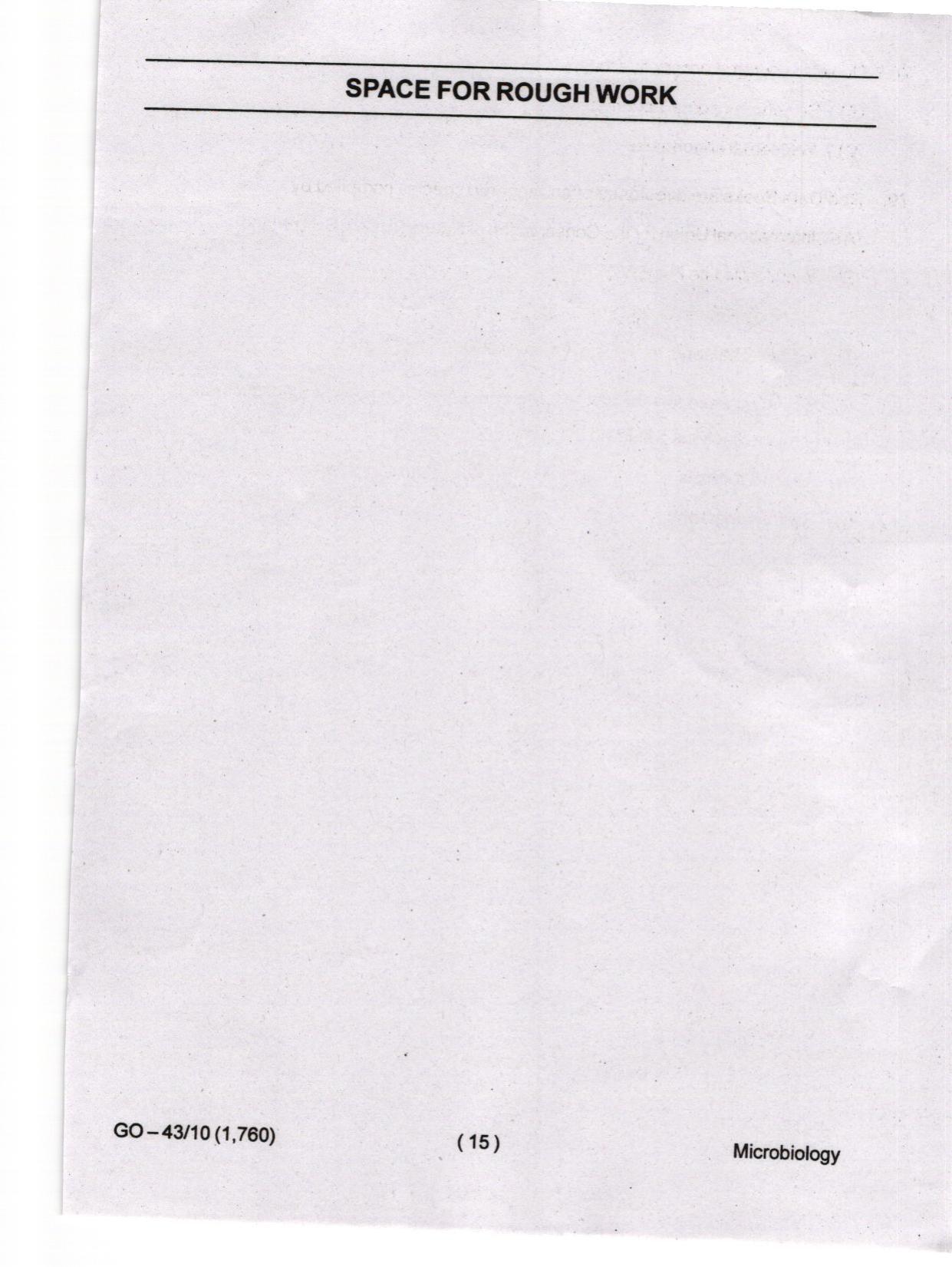 Odisha CPET 2024 MICROBIOLOGY Question Papers - Page 15
