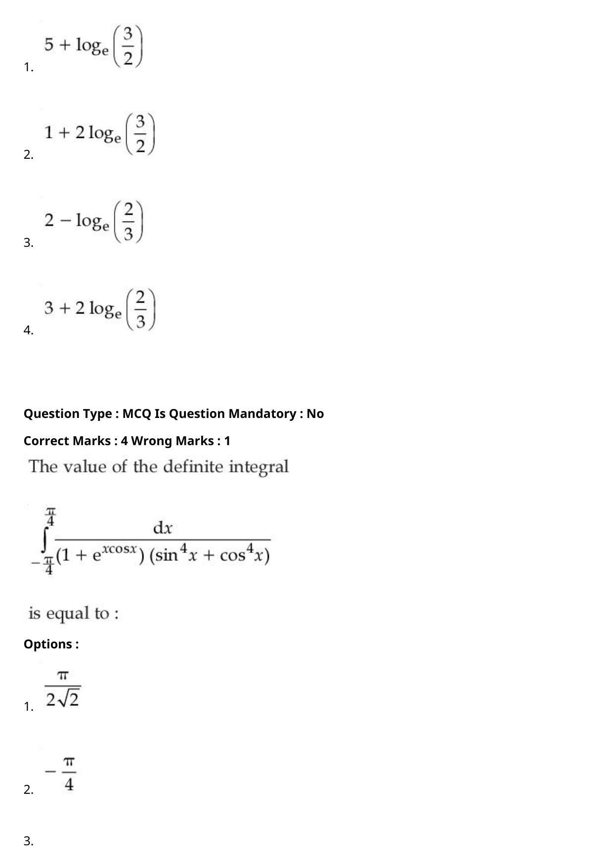 JEE Mains 2021: BTech Gujarati (Shift 1) 27-07-2021 Question Paper - Page 104