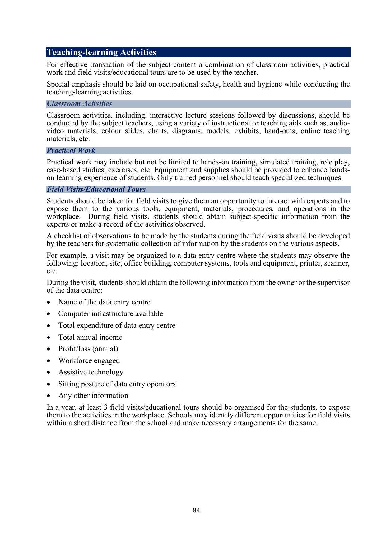 ICSE Basic Data Entry Operator Syllabus 2026 - Page 25