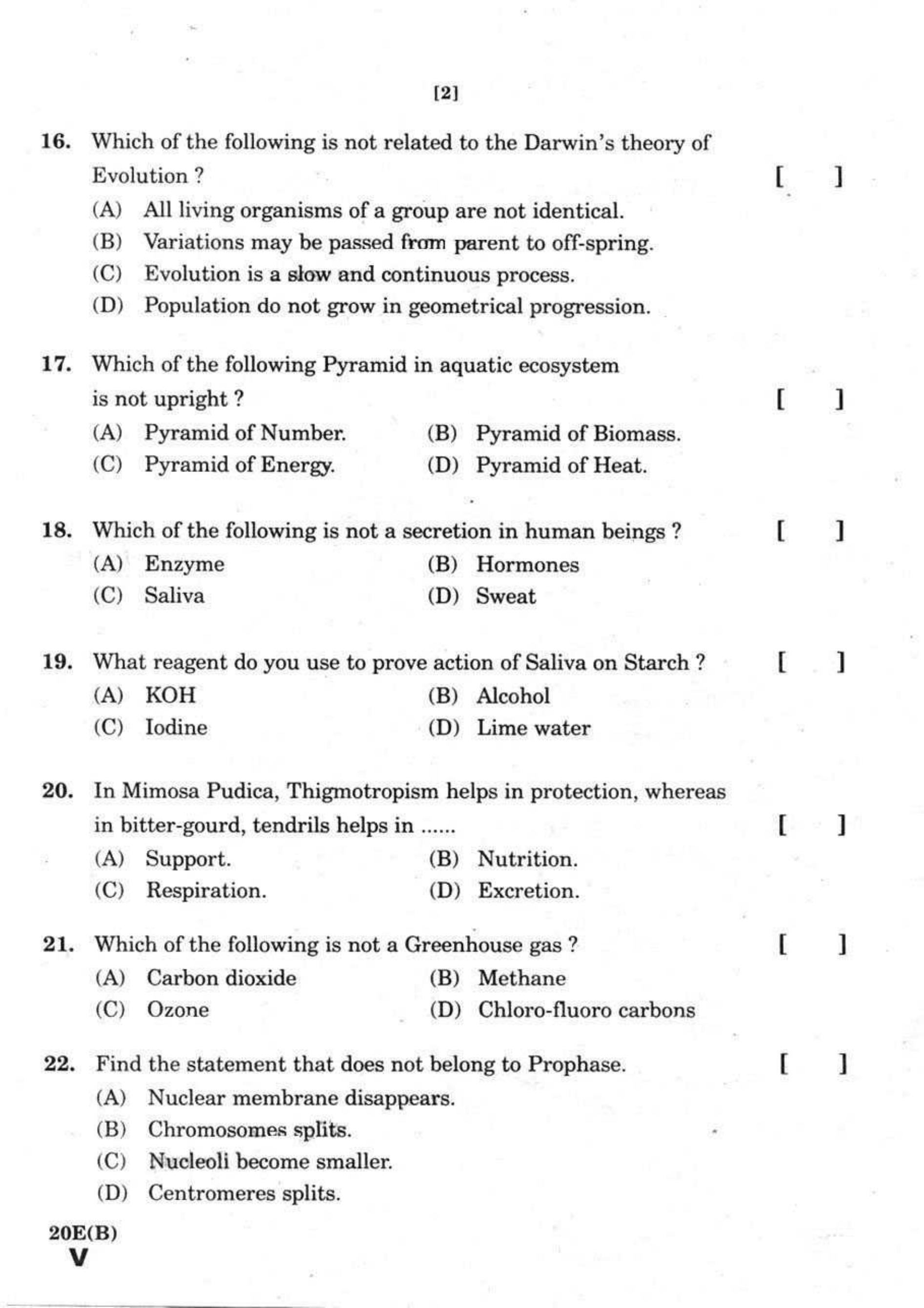 AP Class 10 Science (Paper II) 2018 Question Paper - Page 6