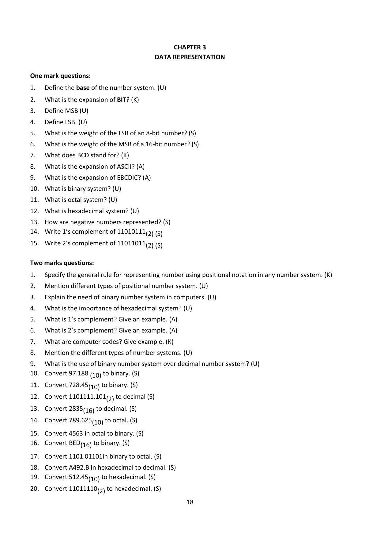 Karnataka 1st PUC Question Bank for Computer Science - Page 18
