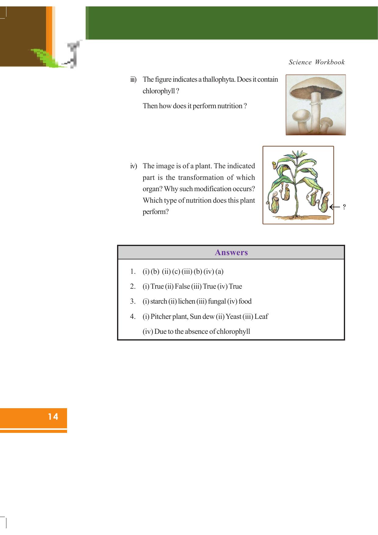Tripura Board Class 7 Science English Version Workbooks - Page 14