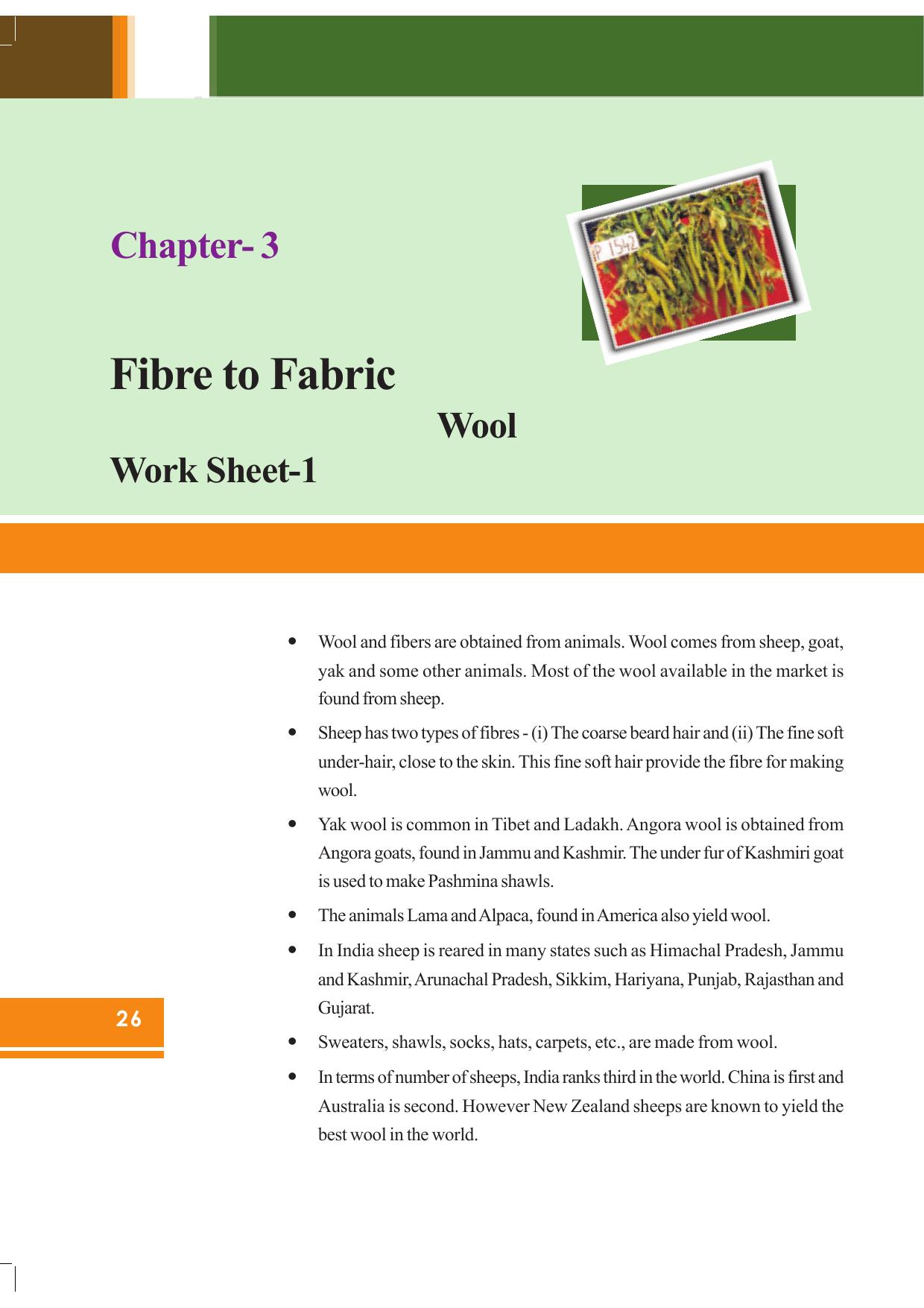 Tripura Board Class 7 Science English Version Workbooks - Page 26