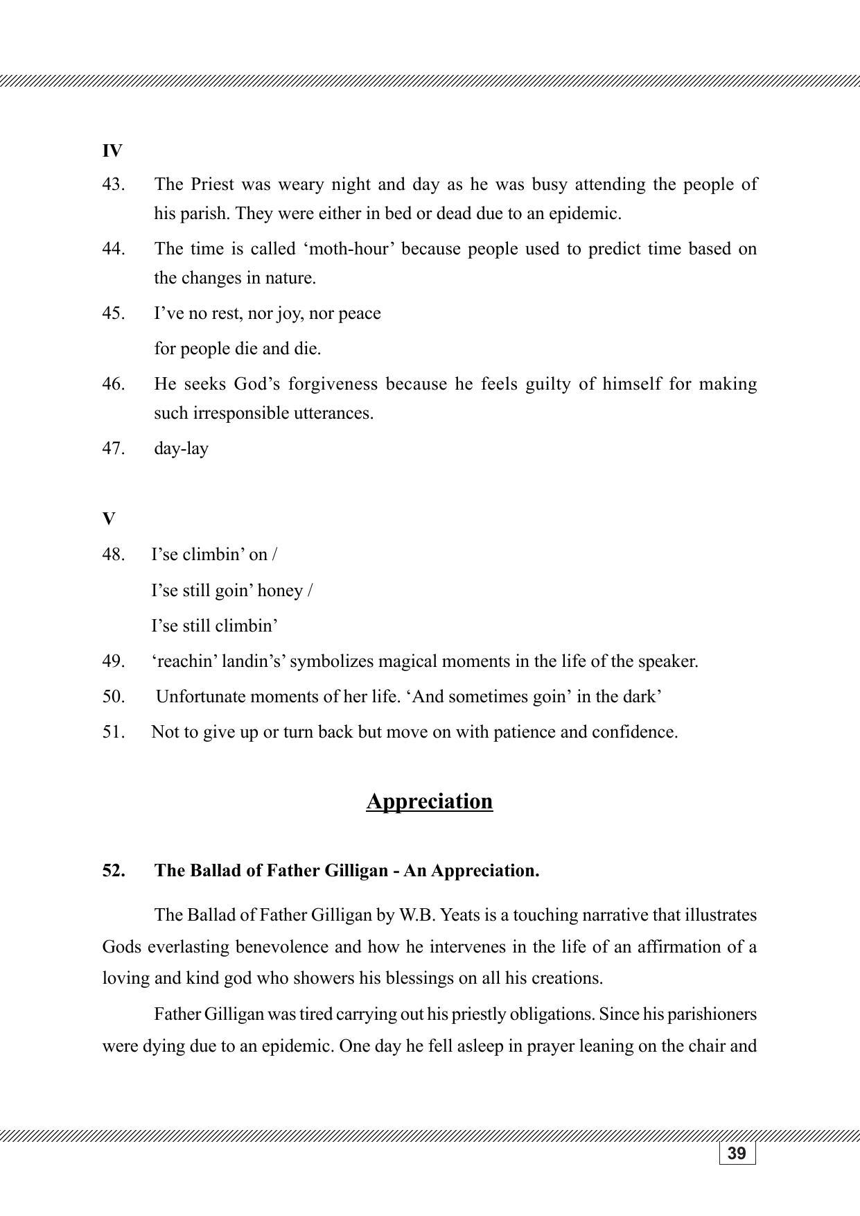 Kerala SSLC 2023 English Question Pool - Page 39