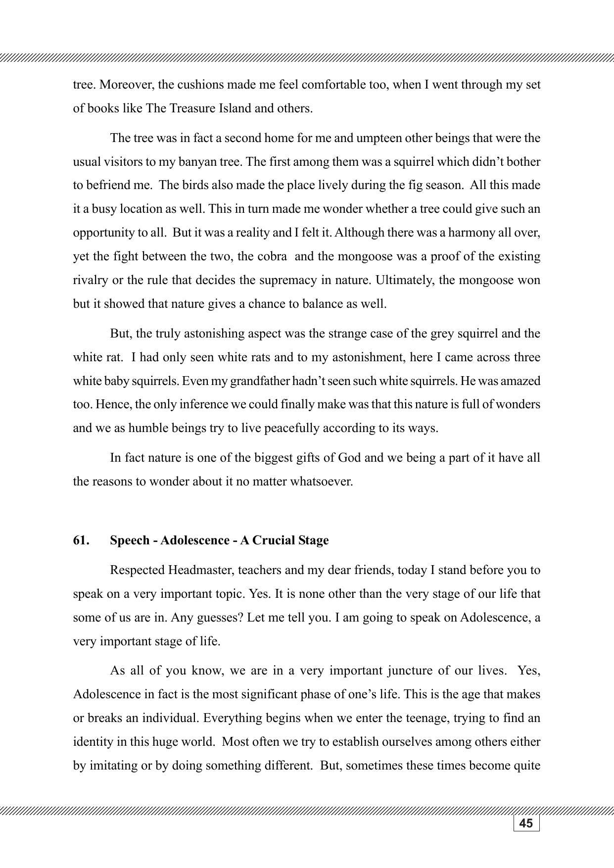 Kerala SSLC 2023 English Question Pool - Page 45