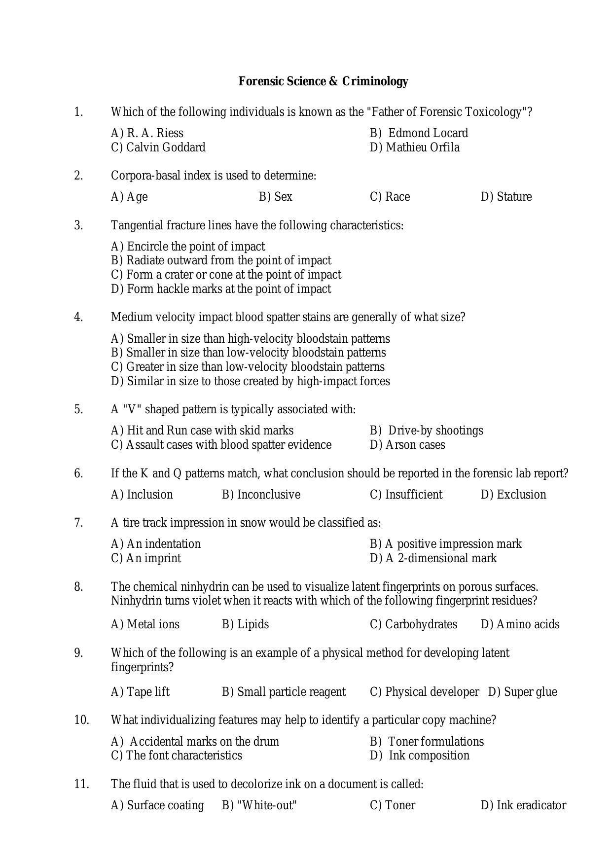 PU MPET Anthropology 2016 Question Paper - Page 37