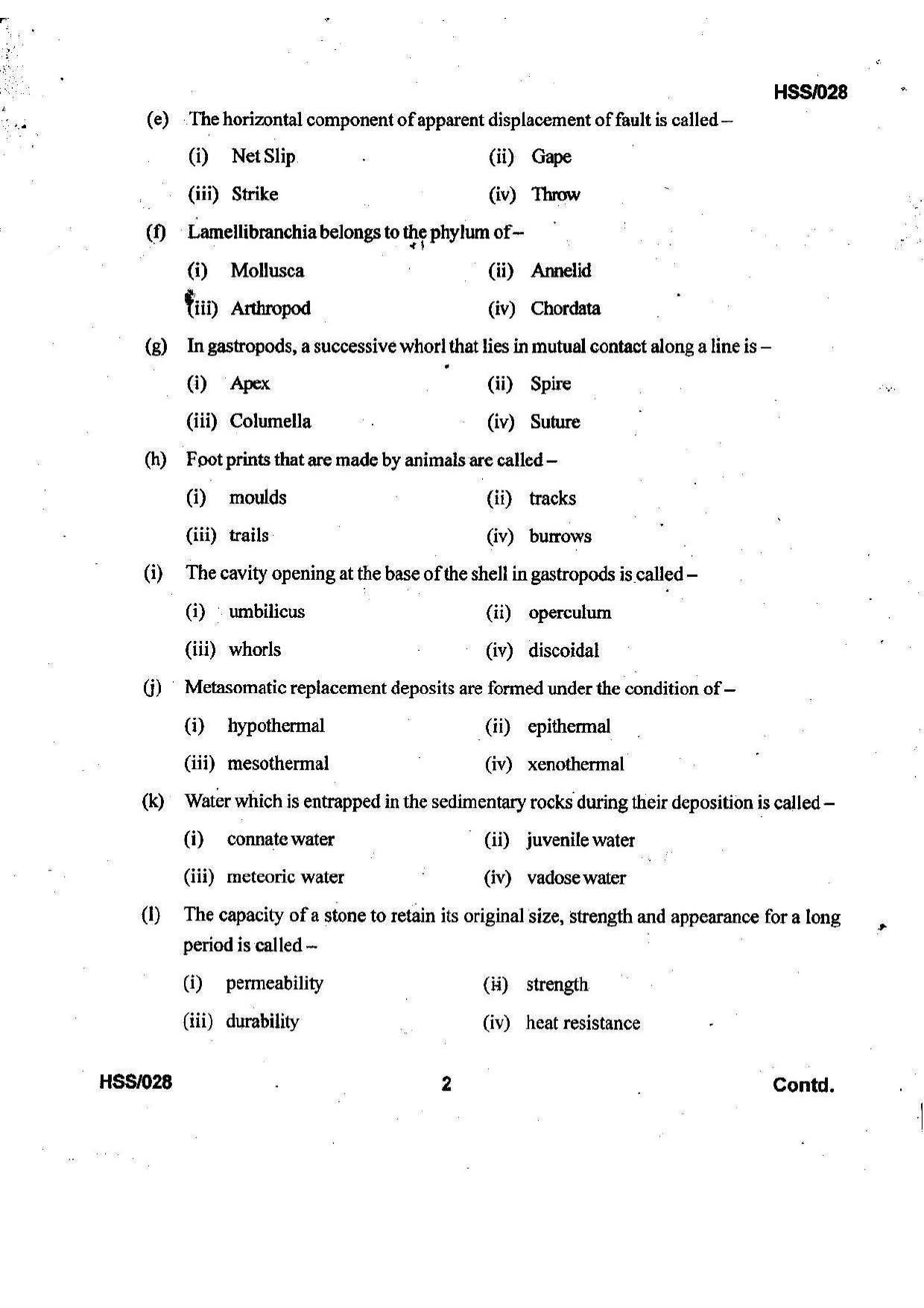 MBSE HSSLC 2023 Science Question Paper - Page 25