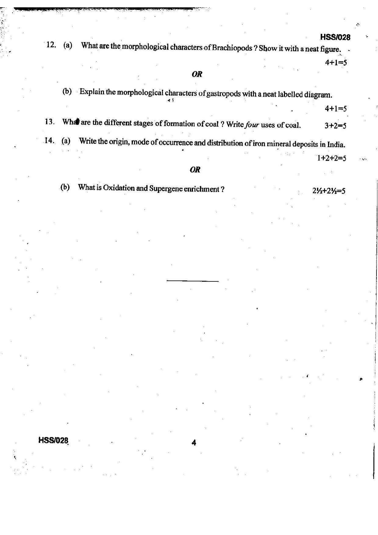 MBSE HSSLC 2023 Science Question Paper - Page 27