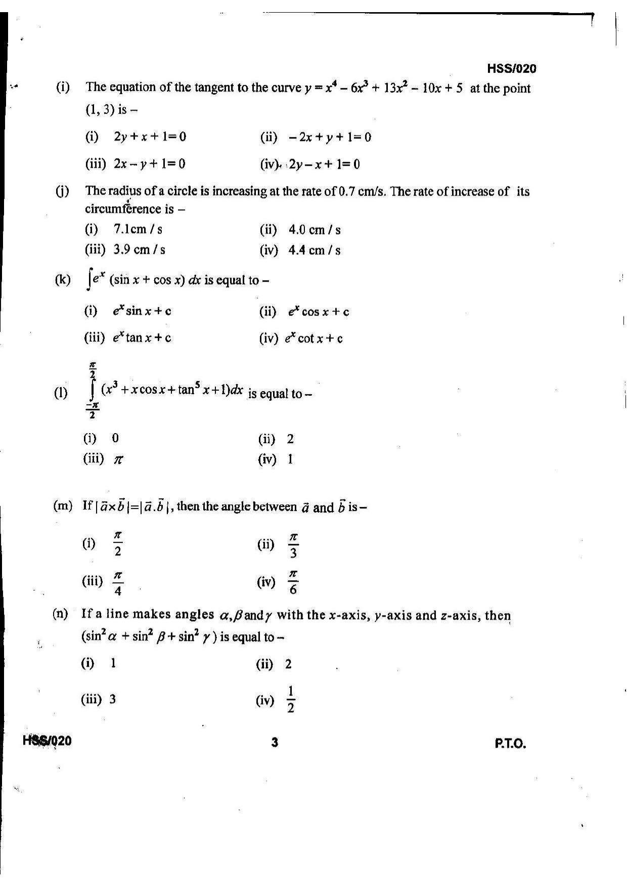 MBSE HSSLC 2023 Science Question Paper - Page 30