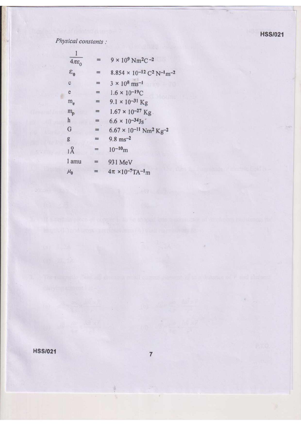 MBSE HSSLC 2023 Science Question Paper - Page 45