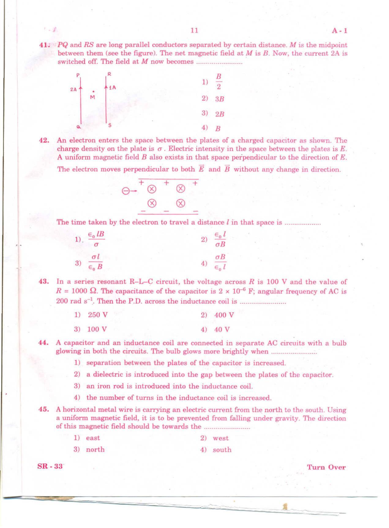 KCET Physics 2010 Question Papers - Page 10