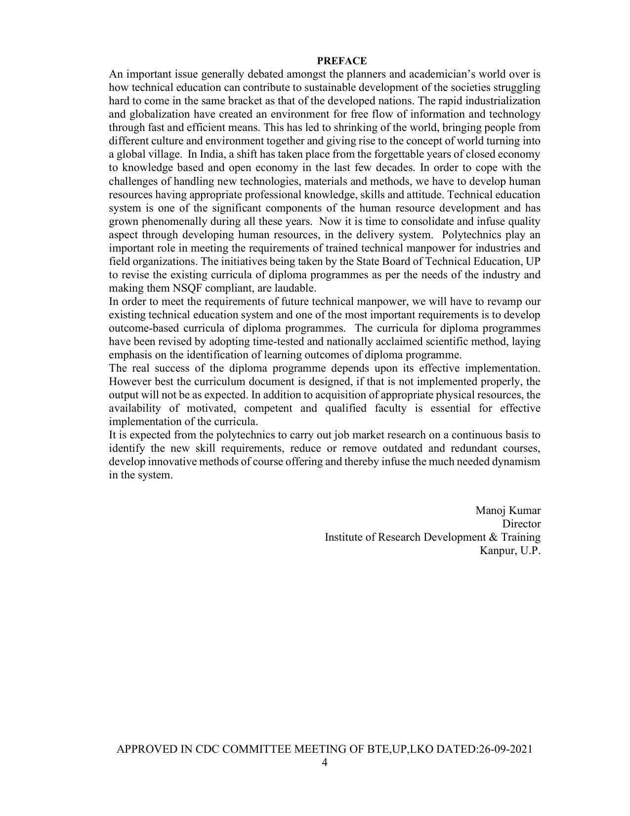 SYLLABUS FOR SEMESTER SYSTEM EFFECTIVE FROM (2021-2022) - Post Graduate Diploma in Computer Application - Page 4