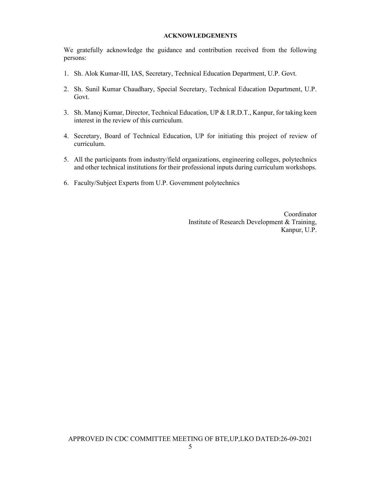 SYLLABUS FOR SEMESTER SYSTEM EFFECTIVE FROM (2021-2022) - Post Graduate Diploma in Computer Application - Page 5