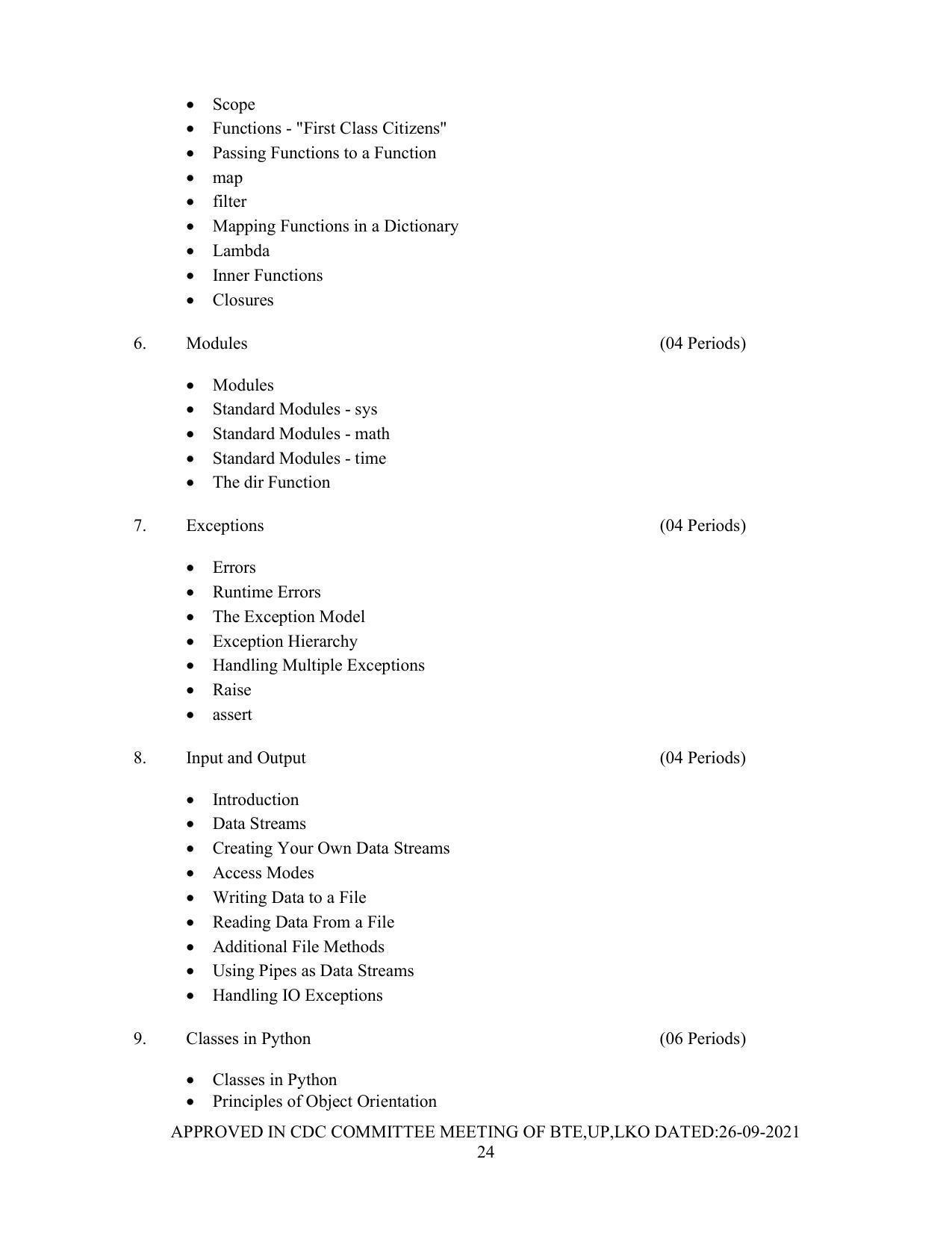 SYLLABUS FOR SEMESTER SYSTEM EFFECTIVE FROM (2021-2022) - Post Graduate Diploma in Computer Application - Page 24