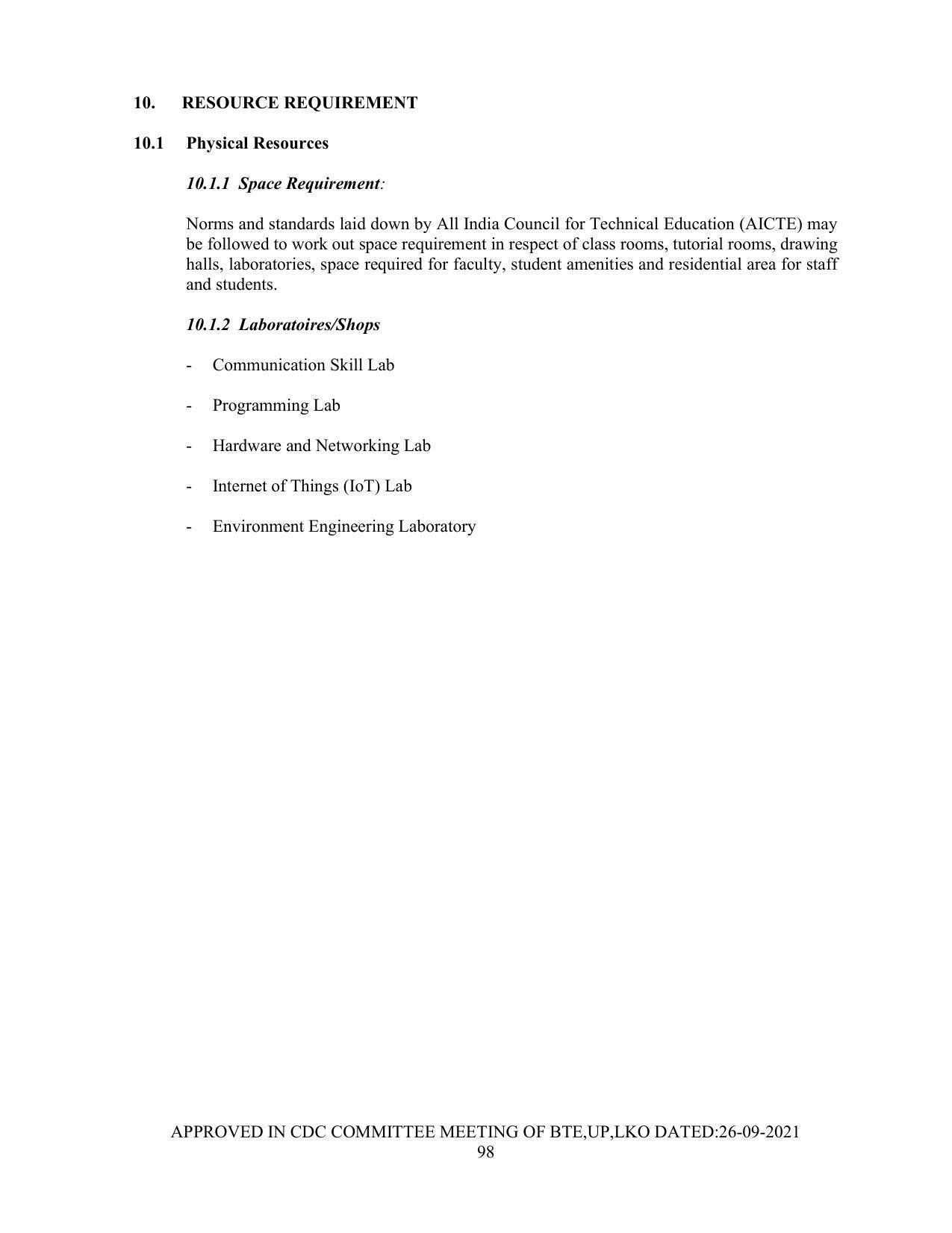 SYLLABUS FOR SEMESTER SYSTEM EFFECTIVE FROM (2021-2022) - Post Graduate Diploma in Computer Application - Page 98