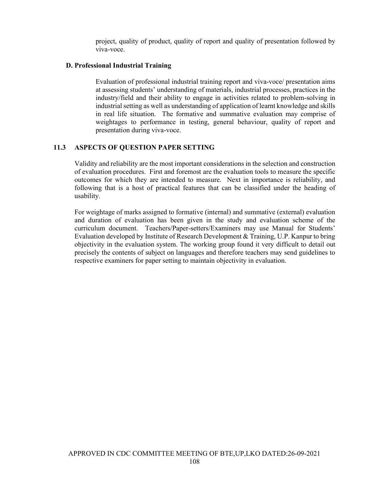 SYLLABUS FOR SEMESTER SYSTEM EFFECTIVE FROM (2021-2022) - Post Graduate Diploma in Computer Application - Page 108
