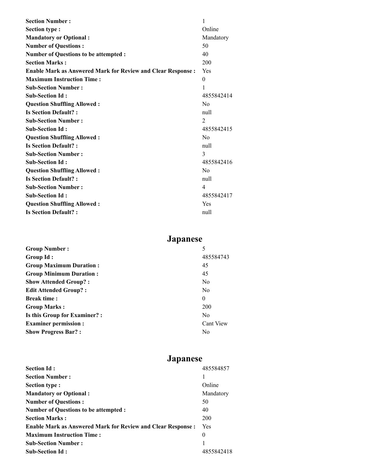 CUET 2023 English Assamese Shift 1 Question Papers - 18 June 2023 - Page 74