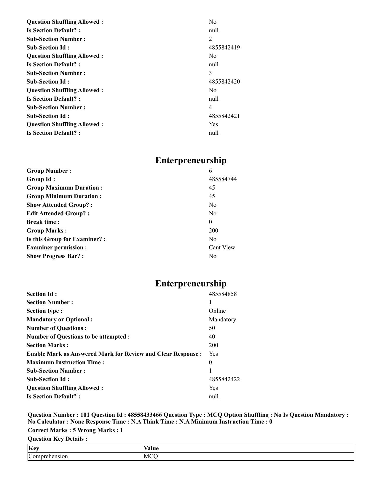 CUET 2023 English Assamese Shift 1 Question Papers - 18 June 2023 - Page 75