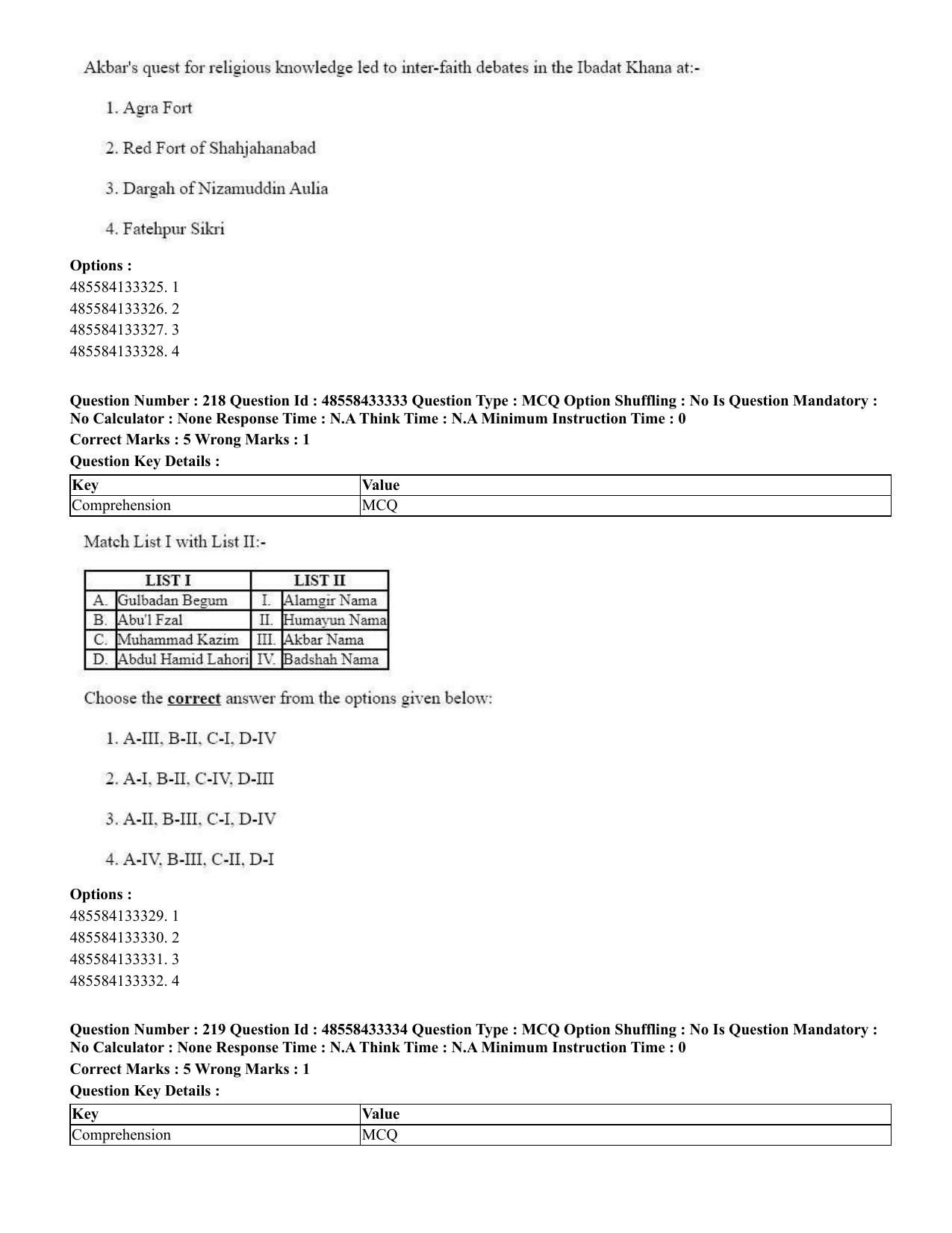 CUET 2023 English Assamese Shift 1 Question Papers - 18 June 2023 - Page 178