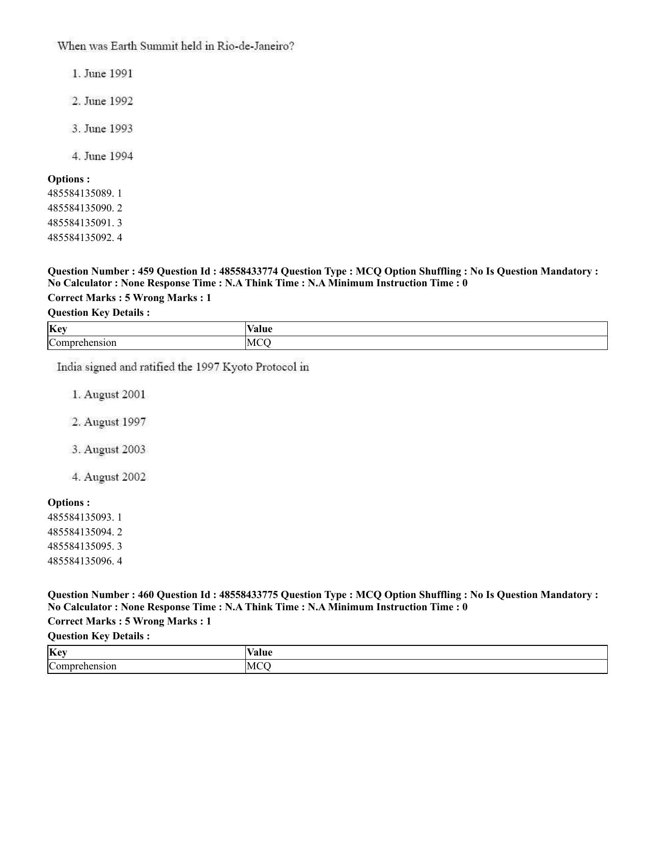 CUET 2023 English Assamese Shift 1 Question Papers - 18 June 2023 - Page 415