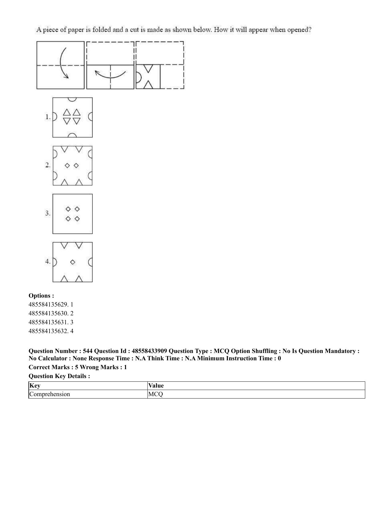 CUET 2023 English Assamese Shift 1 Question Papers - 18 June 2023 - Page 466