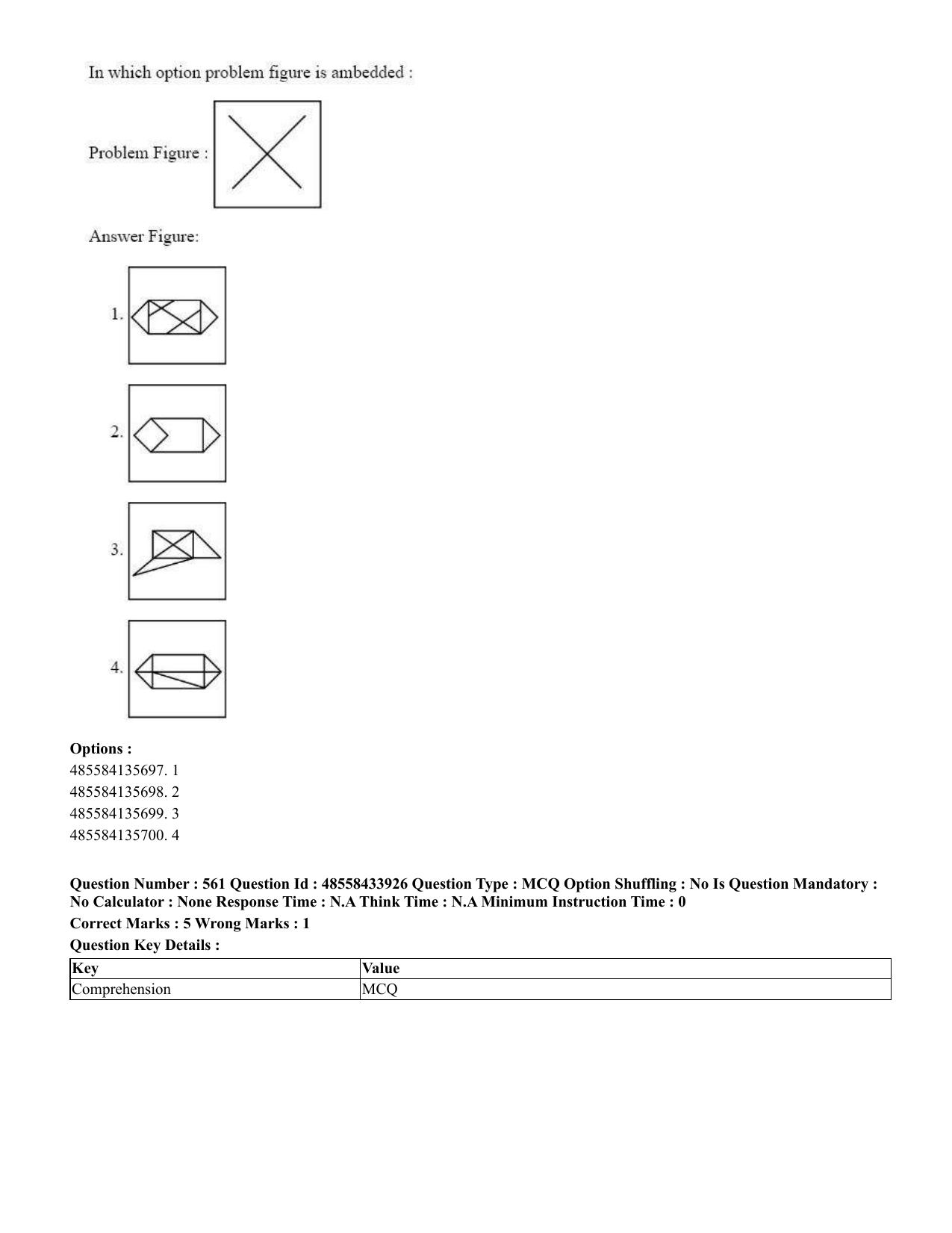 CUET 2023 English Assamese Shift 1 Question Papers - 18 June 2023 - Page 476