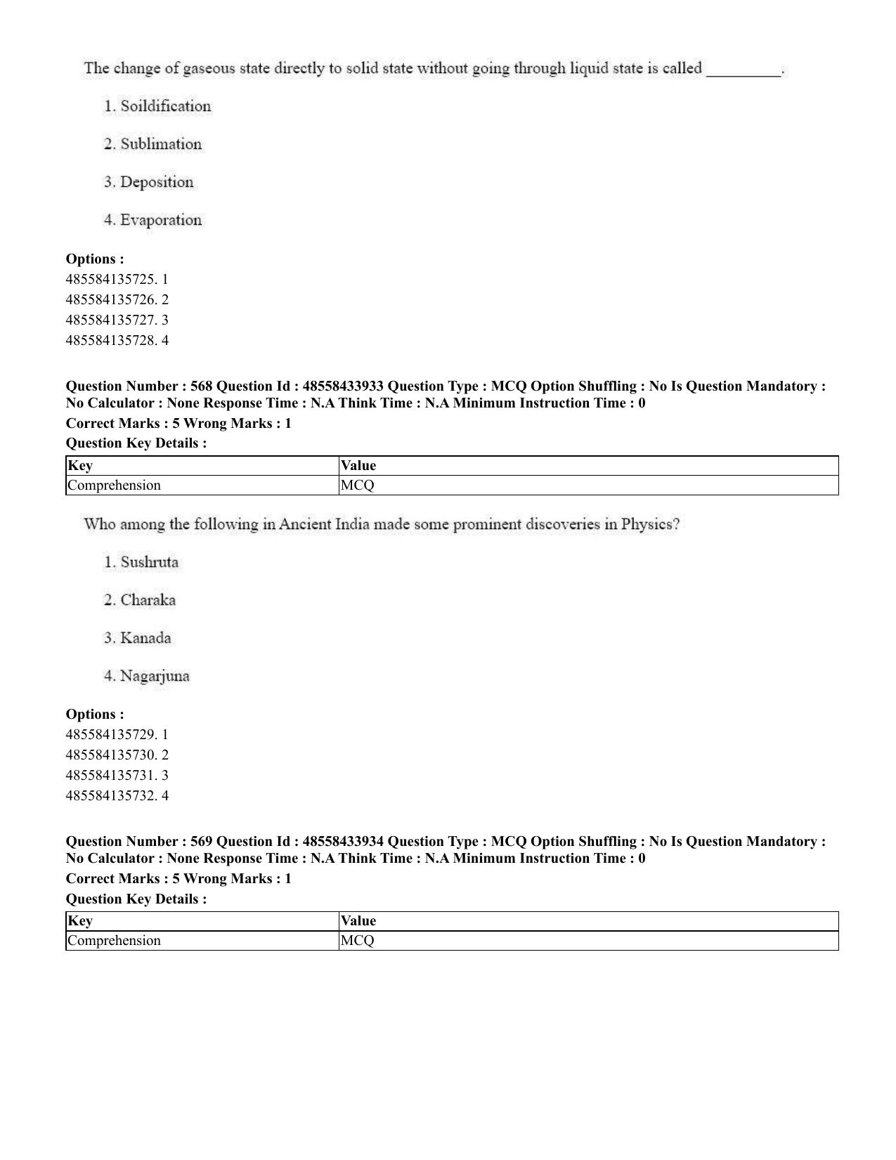 CUET 2023 English Assamese Shift 1 Question Papers - 18 June 2023 - Page 480