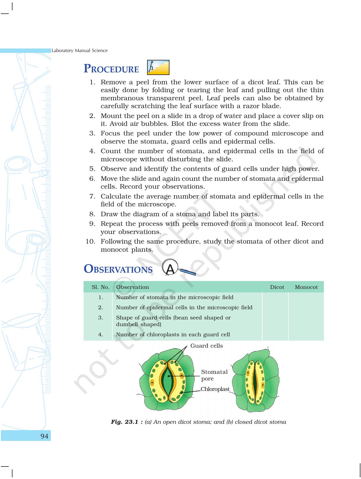 NCERT Laboratory Manuals for Class X Science - The World of Living - Page 2