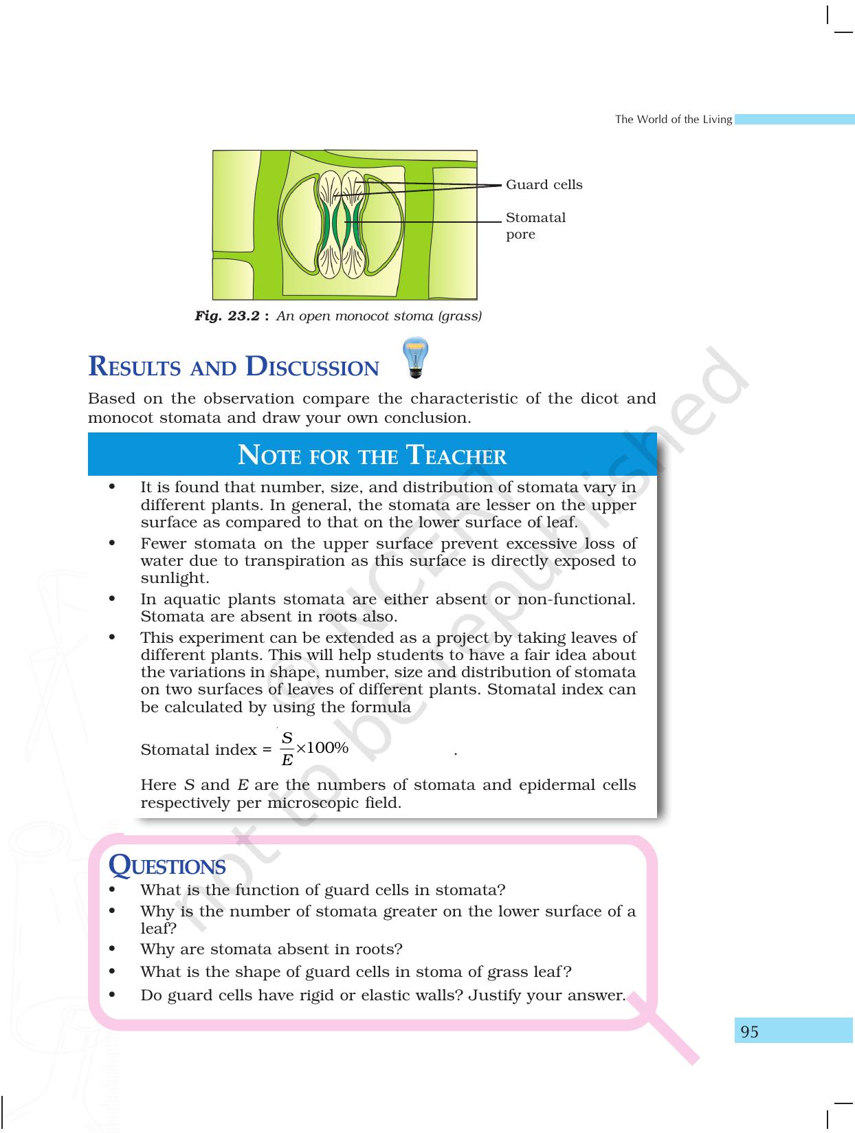 NCERT Laboratory Manuals for Class X Science - The World of Living - Page 3