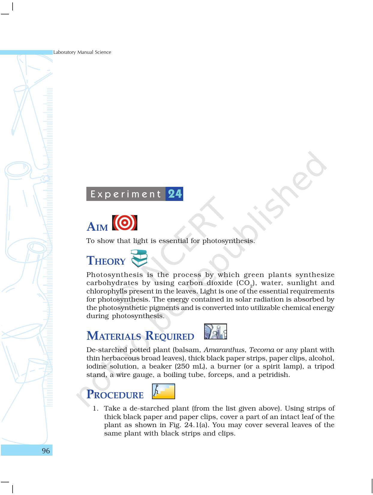 NCERT Laboratory Manuals for Class X Science - The World of Living - Page 4