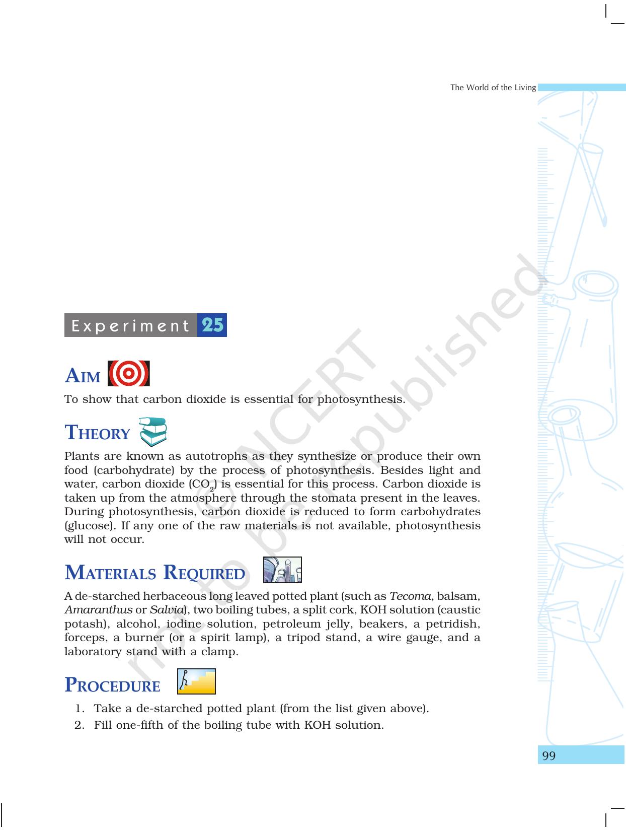 NCERT Laboratory Manuals for Class X Science - The World of Living - Page 7