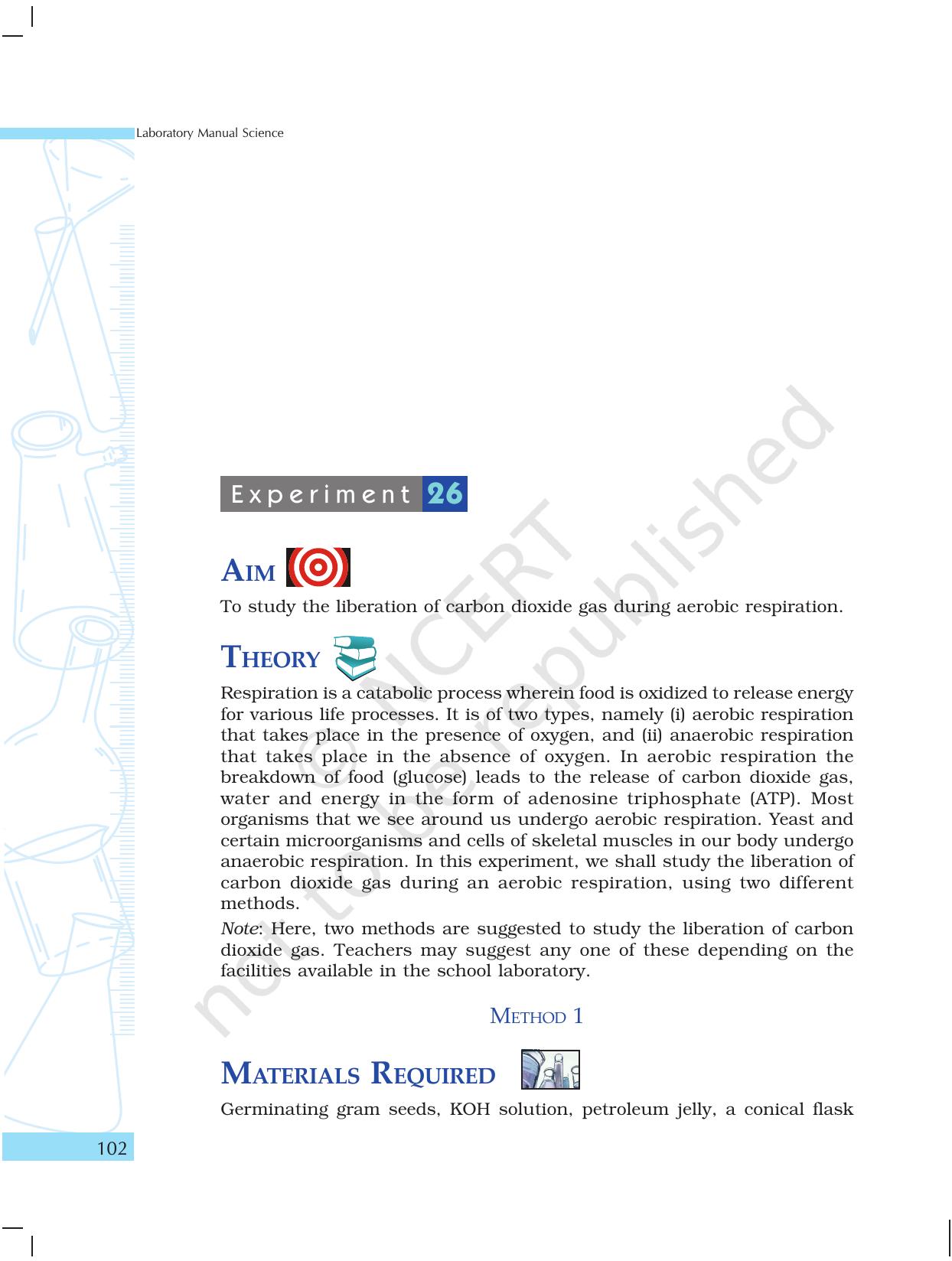 NCERT Laboratory Manuals for Class X Science - The World of Living - Page 10