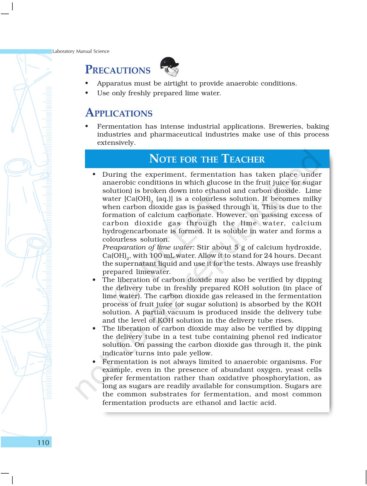 NCERT Laboratory Manuals for Class X Science - The World of Living - Page 18