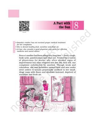 NCERT Book for Class 6 English(A Pact with the Sun) : Chapter 8-A Pact with the Sun
