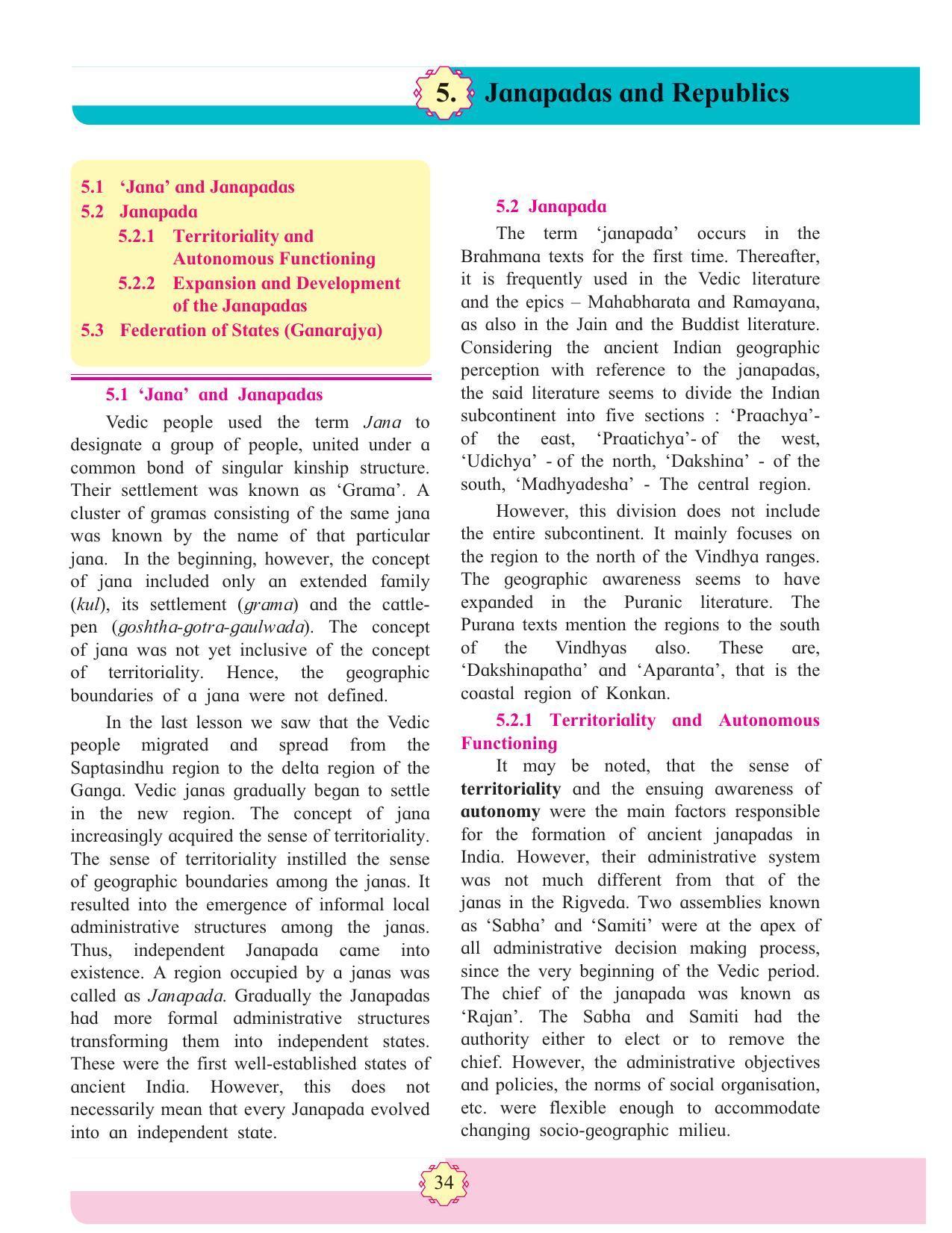 Maharashtra Board Class 11 History Textbook - Page 44