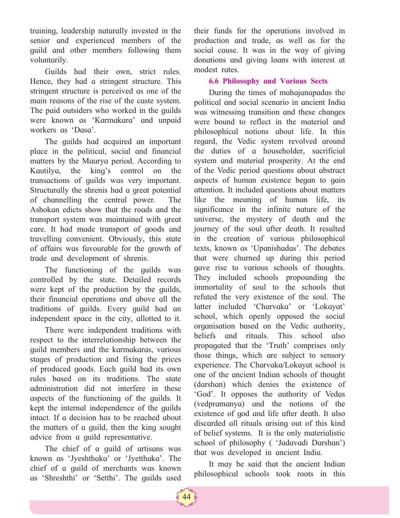 Maharashtra Board Class 11 History Textbook - Page 54