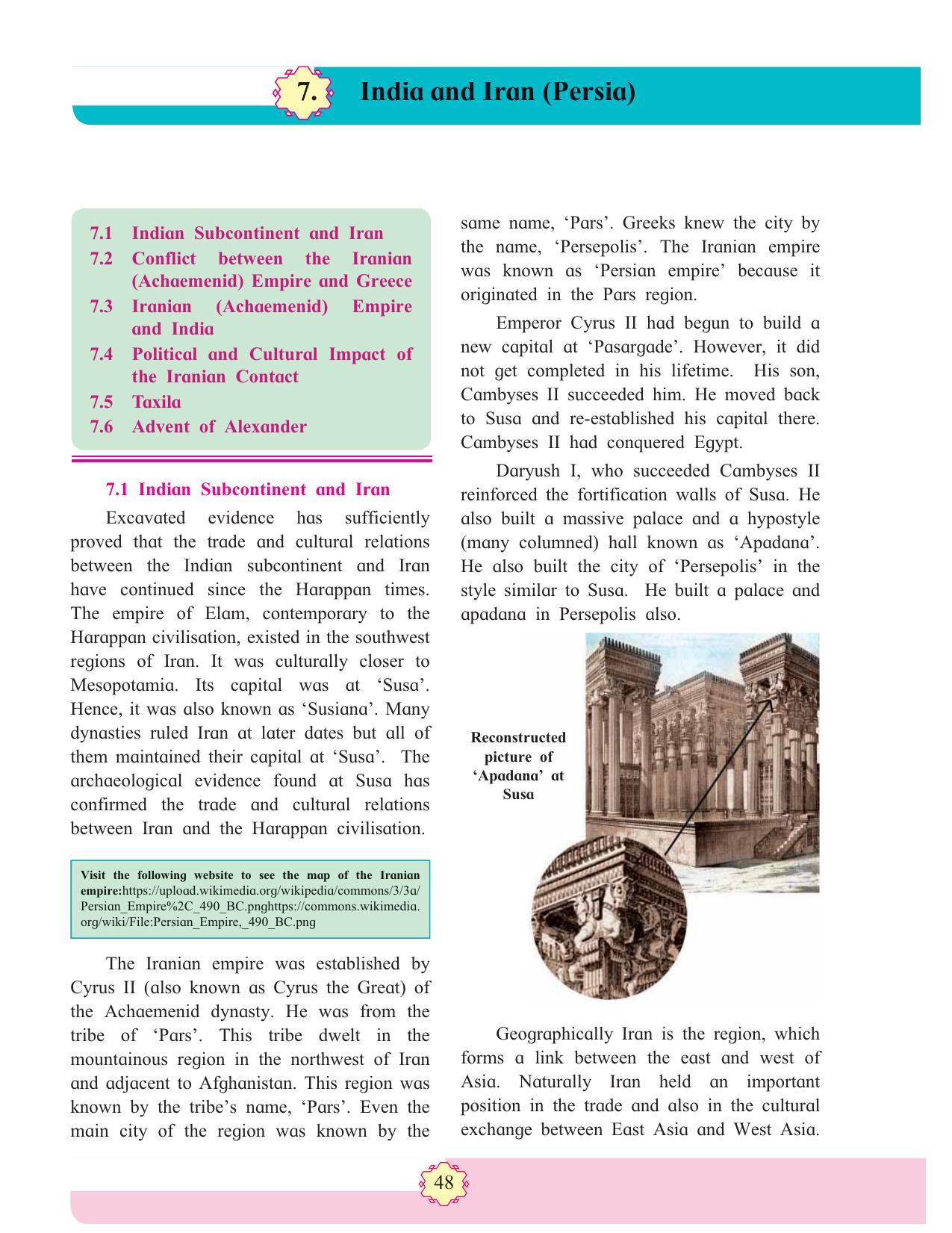 Maharashtra Board Class 11 History Textbook - Page 58