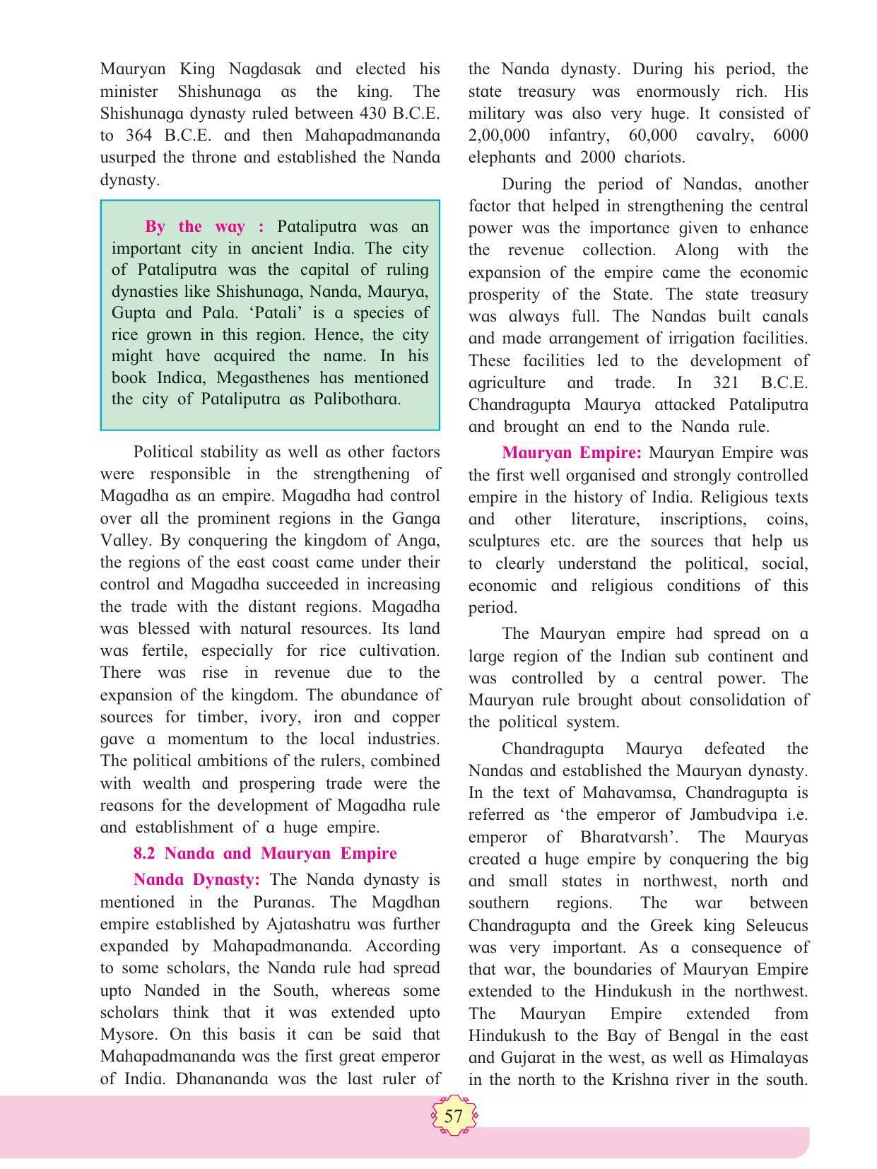 Maharashtra Board Class 11 History Textbook - Page 67