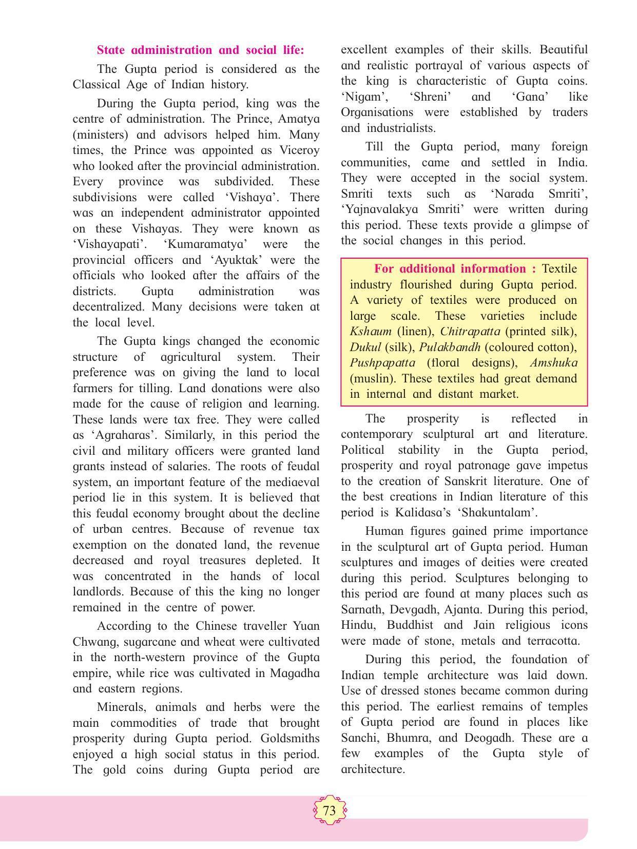 Maharashtra Board Class 11 History Textbook - Page 83