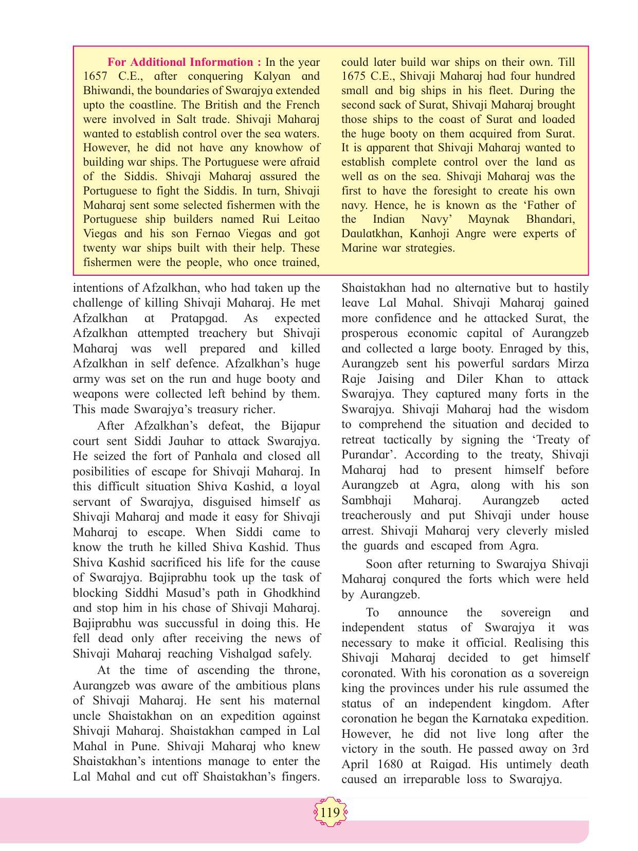 Maharashtra Board Class 11 History Textbook - Page 129