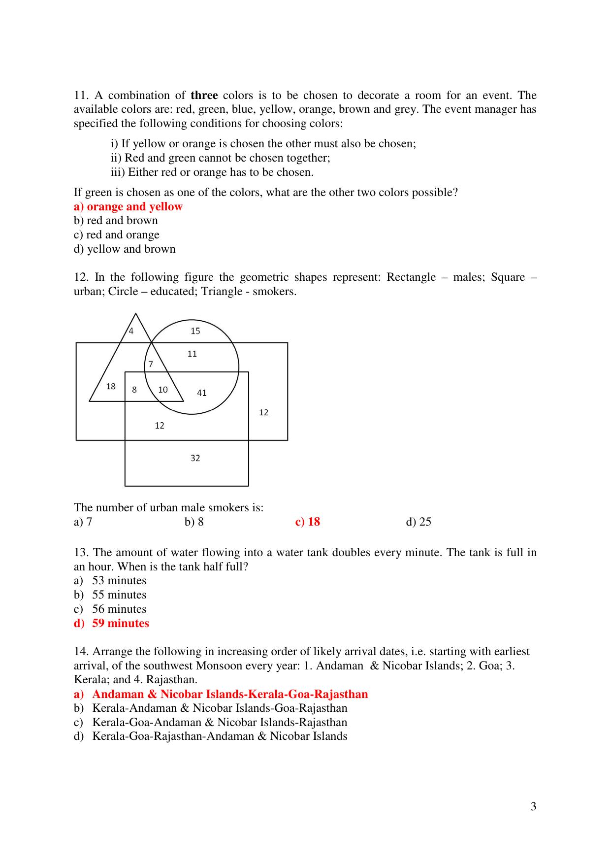 JGEEBILS Wildlife Biology & Conservation Question Paper 2018 - Page 3