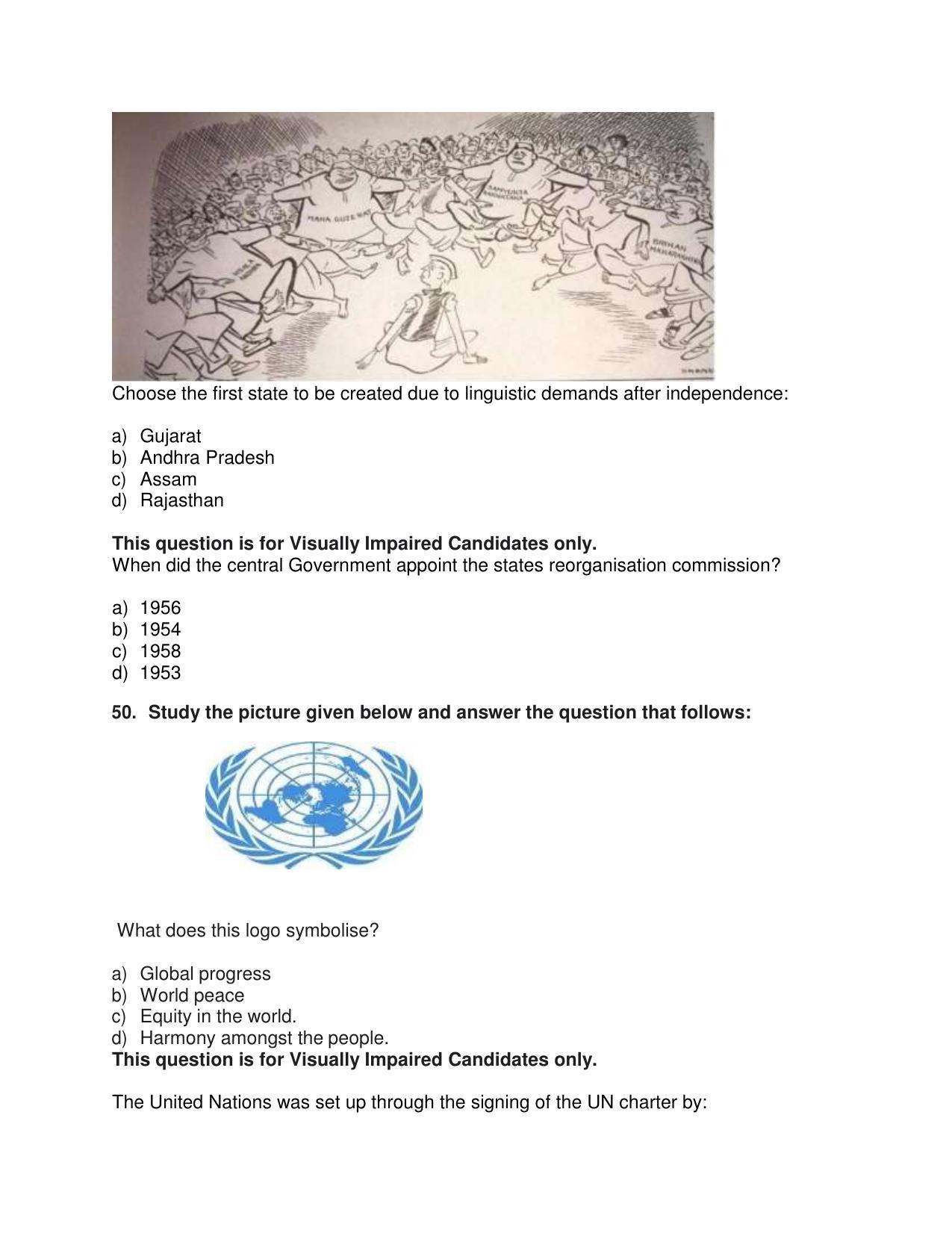 CBSE Class 12th Political Science Sample Question Paper 2021-22 - Page 11