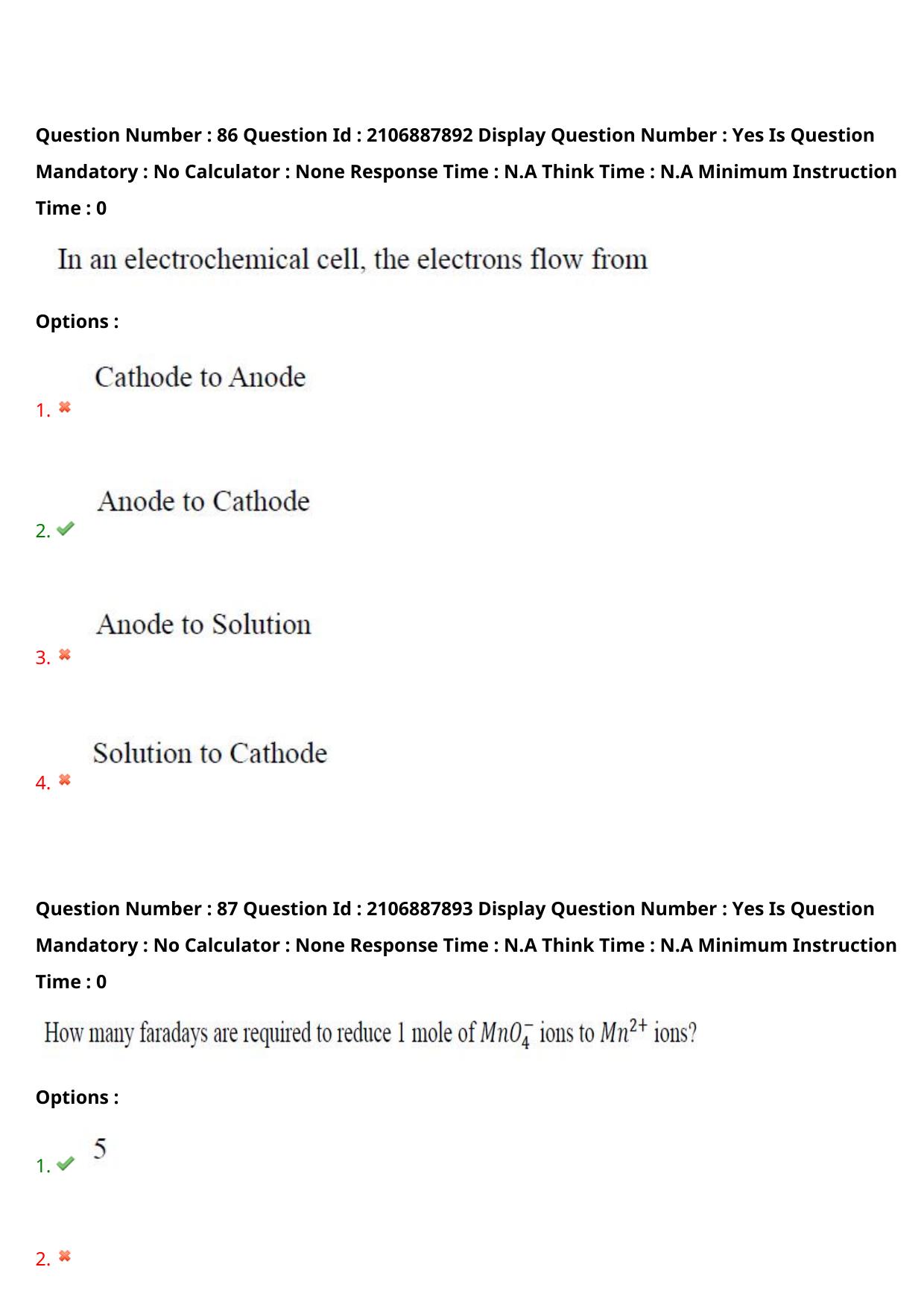 AP ECET 2024 Chemical Engineering 08th May 2024 (Shift 1) Question Paper wth Key - Page 56